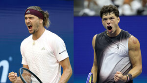 Alexander Zverev und Ben Shelton spielen im Finale um den Titel der US Open 2026.