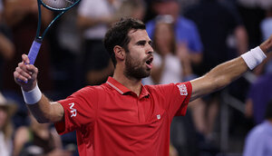 Karen Khachanov hatte am Labor Day Grund zu jubeln