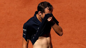 Daniil Medvedev am Dienstag in Paris