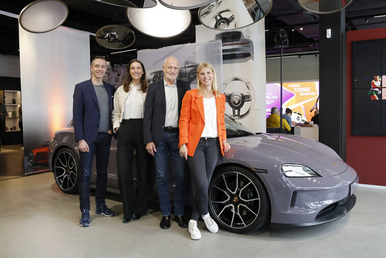 Sebastian Rudolph, Andrea Petkovic, Markus Günthardt, Anke Huber Sebastian Rudolph, Andrea Petkovic, Markus Günthardt, Anke Huber