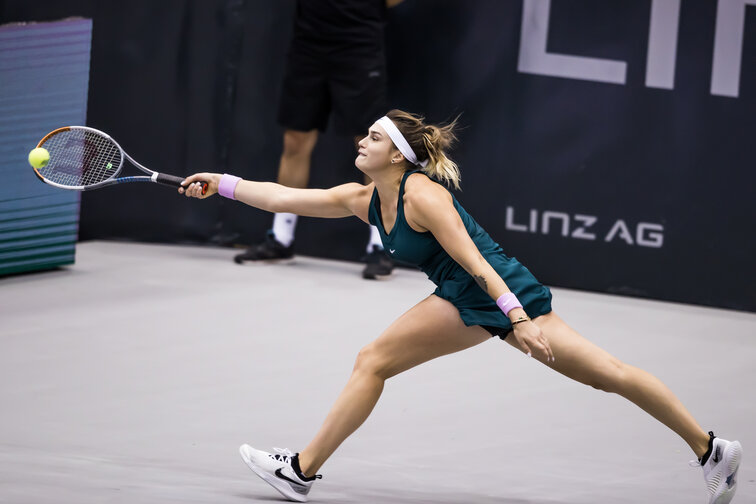 Aryna Sabalenka trifft im Endspiel von Linz auf Elise Mertens