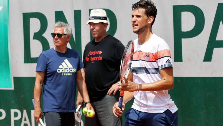 Lange Jahre ein Erfolgstrio: Alex Stober, Günter Bresnik, Dominic Thiem