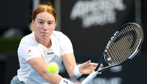 Ella Seidel steht beim ITF-Turnier in Zagreb im Halbfinale.