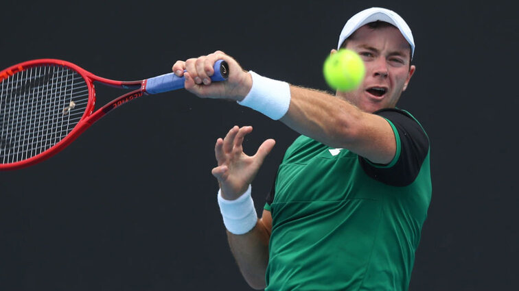 Dominik Koepfer Dominik Koepfer is in Melbourne in round two