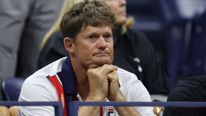 Wayne Ferreira hat sich den Erfolg von Yosuke Watanuki gegen Frances Tiafoe ganz genau angesehen Wayne Ferreira hat sich den Erfolg von Yosuke Watanuki gegen Frances Tiafoe ganz genau angesehen