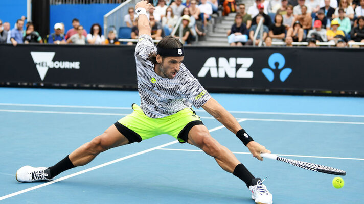 Die einzige Wahrheit auch 2020: Niemand auf der ATP-Tour sieht besser als Feli Lopez aus. Schon gar nicht, wenn Feli seine Hydrogen-Klamotten anlegt.