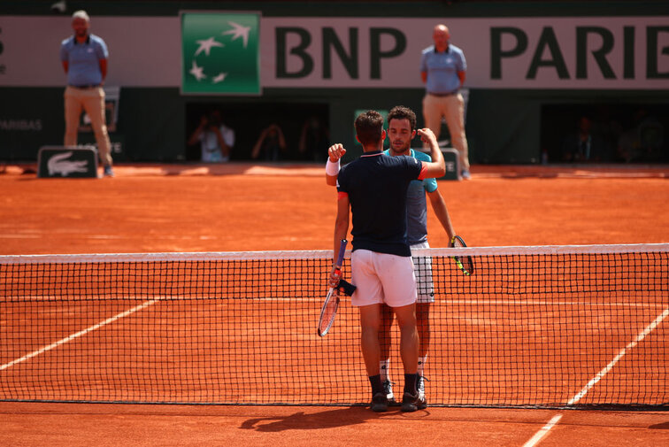 Dominic Thiem gewann das bisher einzige Duell gegen Marco Cecchinato 