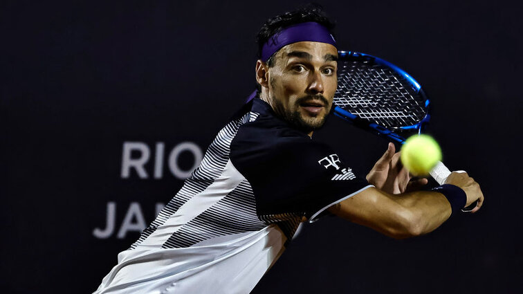 Fabio Fognini worked hard in Rio de Janeiro