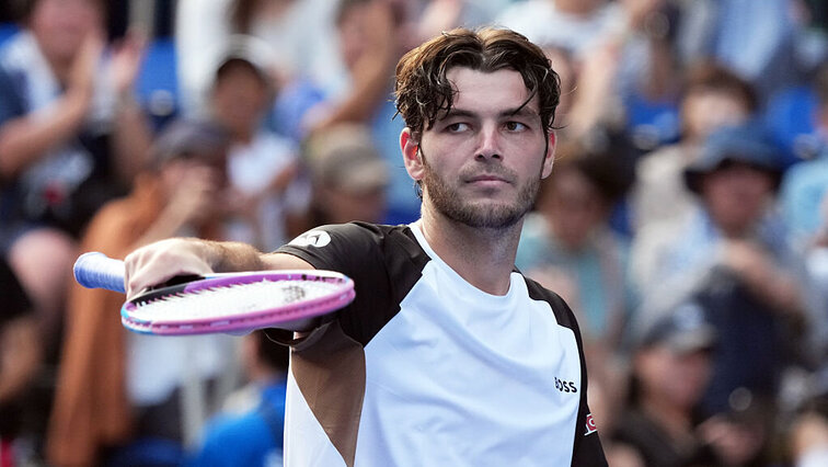 Taylor Fritz arbeitet hart an seinen Zielen Taylor Fritz arbeitet hart an seinen Zielen