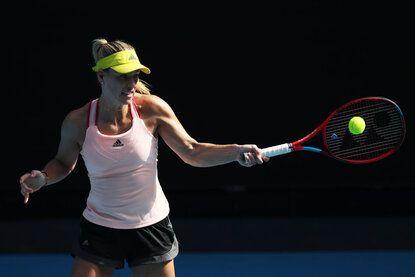 Angelique Kerber gelang in Runde zwei ein starkes Comeback
