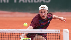 Max Schönhaus kann sich in Hamburg mit der Elite des Tennissports messen.