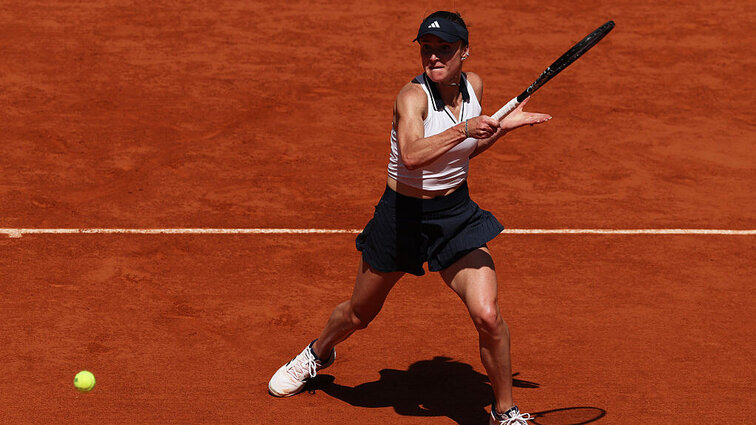 In ihrem Auftakt-Match in Paris musste Elena Svitolina hart für ihren Sieg kämpfen. Getty Images