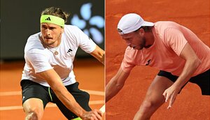 Alexander Zverev trifft auf Alexandre Muller