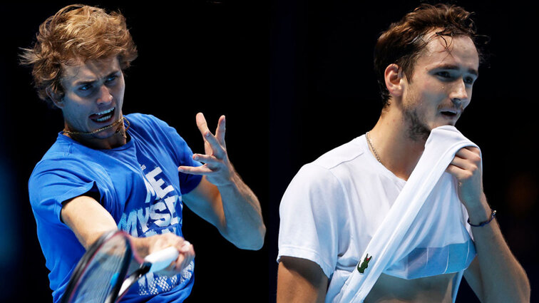 Alexander Zverev trifft am Montag in London auf Daniil Medvedev Alexander Zverev trifft am Montag in London auf Daniil Medvedev