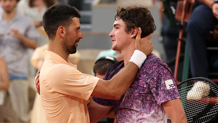 Novak Djokovic hatte für Joao Fonseca nur Lob übrig Novak Djokovic hatte für Joao Fonseca nur Lob übrig