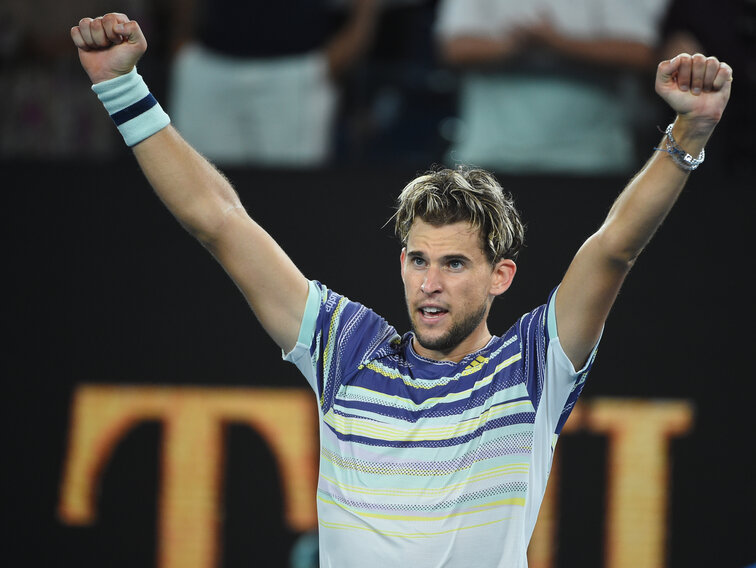 The final entry at the Australian Open 2020 was only one of many milestones in Dominic Thiem's career.
