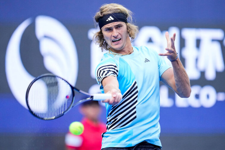 Alexander Zverev und Diego Schwartzman lieferten sich einen harten Kampf Alexander Zverev und Diego Schwartzman lieferten sich einen harten Kampf