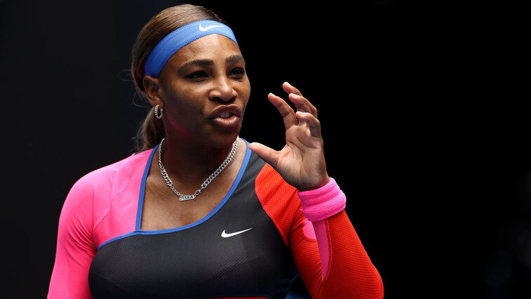 Serena Williams hat auch modisch wieder Akzente gesetzt Serena Williams hat auch modisch wieder Akzente gesetzt