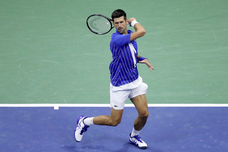 Novak Djokovic allowed himself one or two missteps (too much) in 2020