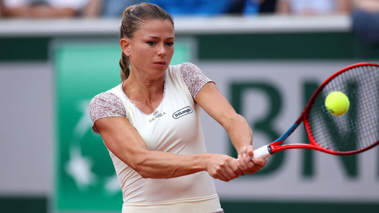 Camila Giorgi steht in Roland Garros im Achtelfinale Camila Giorgi steht in Roland Garros im Achtelfinale