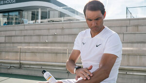 Rafael Nadal weiß, worauf es auch in Sachen Sonnenschutz ankommt