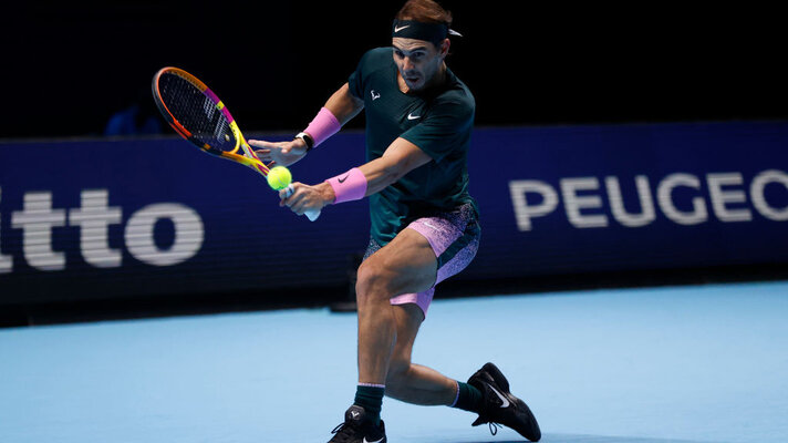 Modisch auch kein Brüller, aber zumindest in einer Hinsicht interessant: Niemand hat die Hosen auch 2020 enger getragen als Rafa hier seine aus dem Hause Nike.