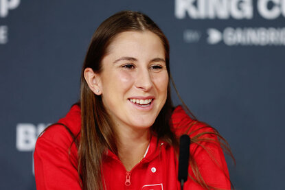 Belinda Bencic hat den Turniersieg beim WTA-Challenger in Angers nur knapp verpasst.