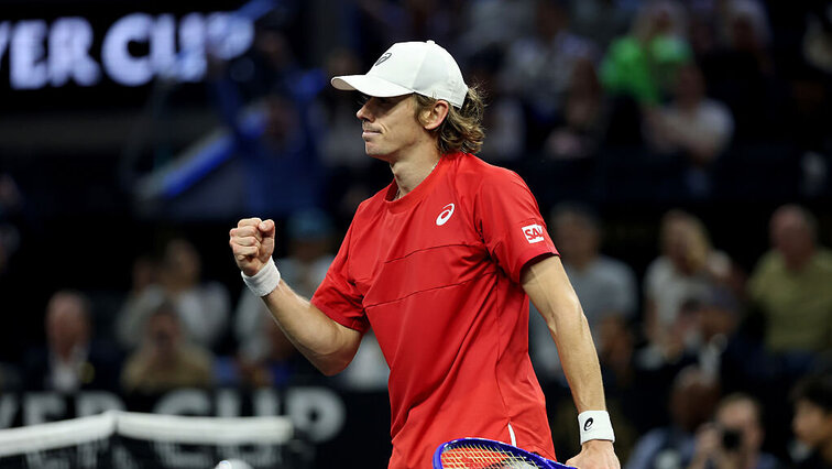 Alex De Minaur trumphte beim Laver Cup erneut für das "Team World" auf.