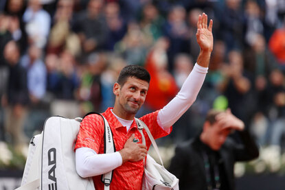 Novak Djokovic schied in Rom im Viertelfinale aus Novak Djokovic schied in Rom im Viertelfinale aus