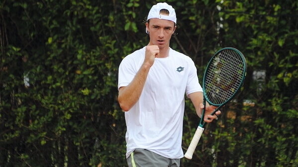 Der Salzburger Lukas Neumayer feierte beim Challenger in Sassuolo einen gelungenen Auftakt. Florian Heer