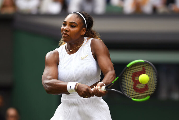 Serena Williams tritt in Wimbledon im Einzel an
