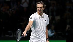 Alexander Zverev beim Davis Cup 2025