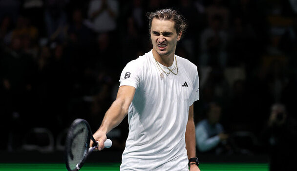 Alexander Zverev beim Davis Cup 2025