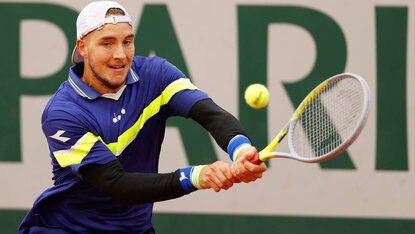 Jan-Lennard Struff musste sich gegen Frances Tiafoe strecken Jan-Lennard Struff musste sich gegen Frances Tiafoe strecken