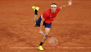 Taylor Fritz werden wir 2026 wohl nicht auf Sand sehen