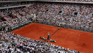 Der Court Philippe-Chatrier ist das Wohnzimmer von Rafael Nadal