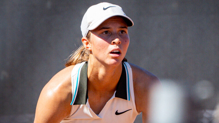 Lilli Tagger beim ITF-Turnier in Amstetten