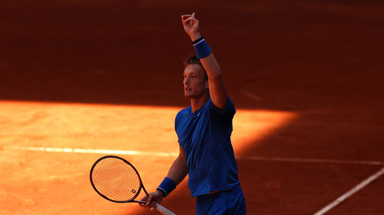 Jiri Lehecka spielt gegen Felix Auger-Aliassime um die Finalteilnahme in Madrid. Jiri Lehecka spielt gegen Felix Auger-Aliassime um die Finalteilnahme in Madrid.
