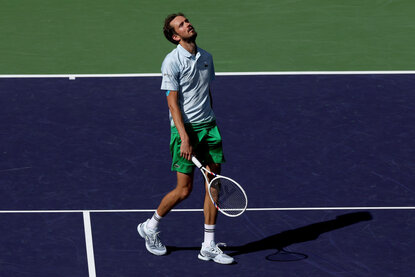 In Indian Wells verlor Daniil Medvedev im Halbfinale In Indian Wells verlor Daniil Medvedev im Halbfinale