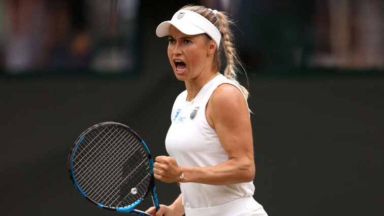 Yulia Putintseva schockte in Wimbledon die topgesetzte Iga Swiatek. Getty Images