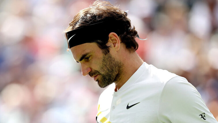 Roger Federer hatte 2018 in Indian Wells einiges zu grübeln