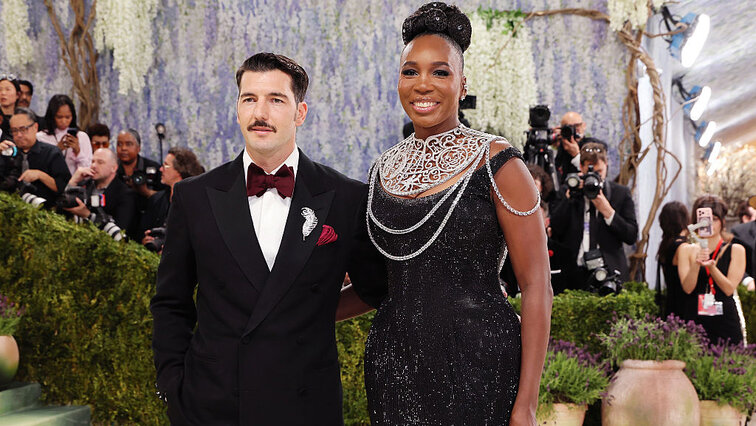 Venus Williams mit Ehemann Andrea Preti Venus Williams mit Ehemann Andrea Preti