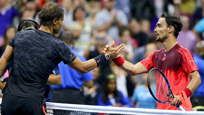 Eine magische Nacht in New York City 2015: Fabio Fognini schlägt Rafael Nadal Eine magische Nacht in New York City 2015: Fabio Fognini schlägt Rafael Nadal