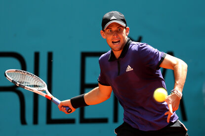 Dominic Thiem in Madrid