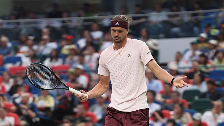 Alexander Zverev unterlag am Samstag in Shanghai Alejandro Davidovich Fokina.