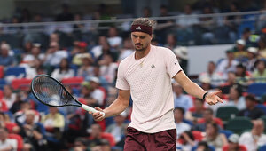 Alexander Zverev unterlag am Samstag in Shanghai Alejandro Davidovich Fokina.