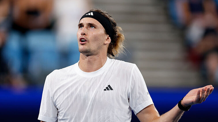 Alexander Zverev konnte seine Enttäuschung gegen Hubert Hurkacz nicht verstecken. Alexander Zverev konnte seine Enttäuschung gegen Hubert Hurkacz nicht verstecken.