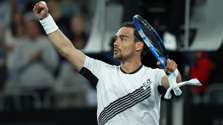 Fabio Fognini hat bei den Australian Open ein großes Comeback hingelegt