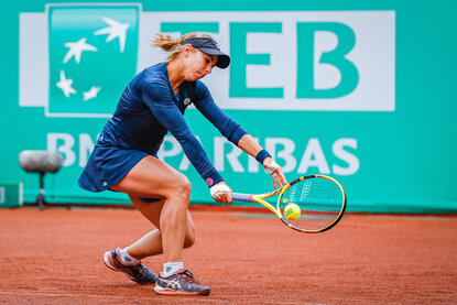 Nach Dreisatzsieg in Runde zwei der Quali: Julia Grabher Nach Dreisatzsieg in Runde zwei der Quali: Julia Grabher