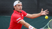Lucas Miedler hat in der Qualifikation für die Erste Bank Open einen harten Gegner erwischt